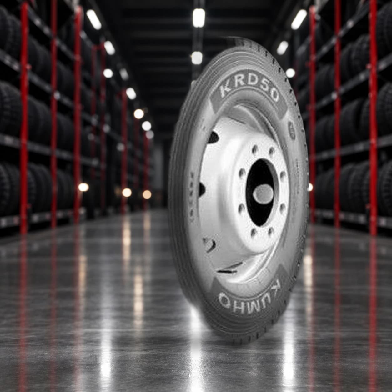 Kumho KRD50 315/80 R22,5 156/150L PR18 3PMSF (Ведущая ось)