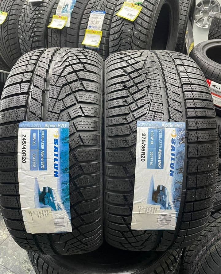 Sailun Ice Blazer Alpine Evo 1 245/40 R20 и 275/35 R20 102W XL