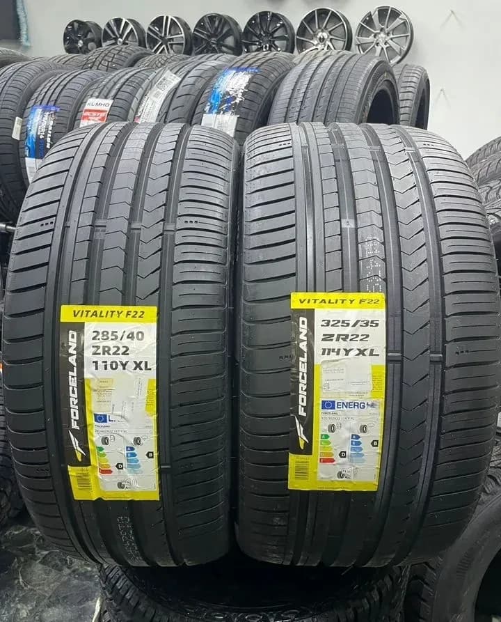 Forceland Vitality F22 285/40 R22 и 325/35 R22 110Y