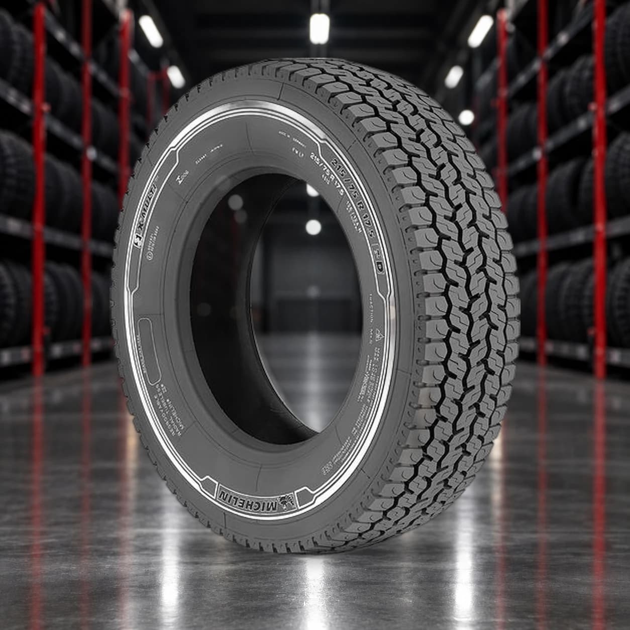 Michelin X MULTI D 315/70 R22,5 154/150L 3PMSF (Ведущая ось)